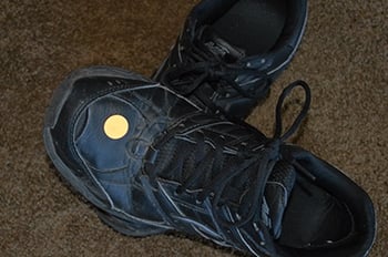 decluttering shoes
